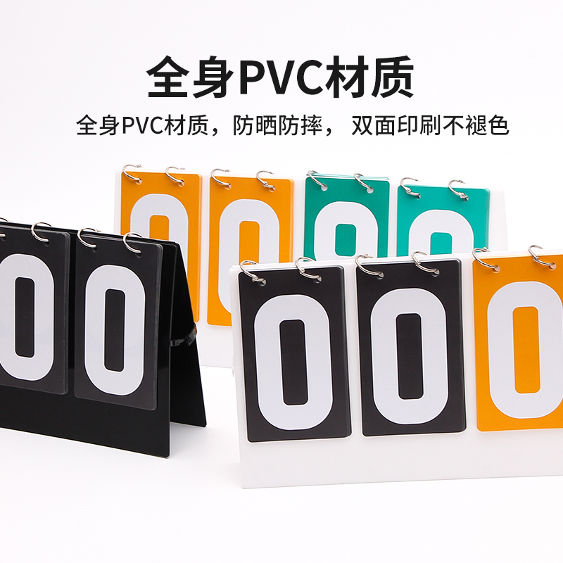 篮球记分牌计分牌翻分牌比赛翻牌计分器板乒乓球计数积分比分牌