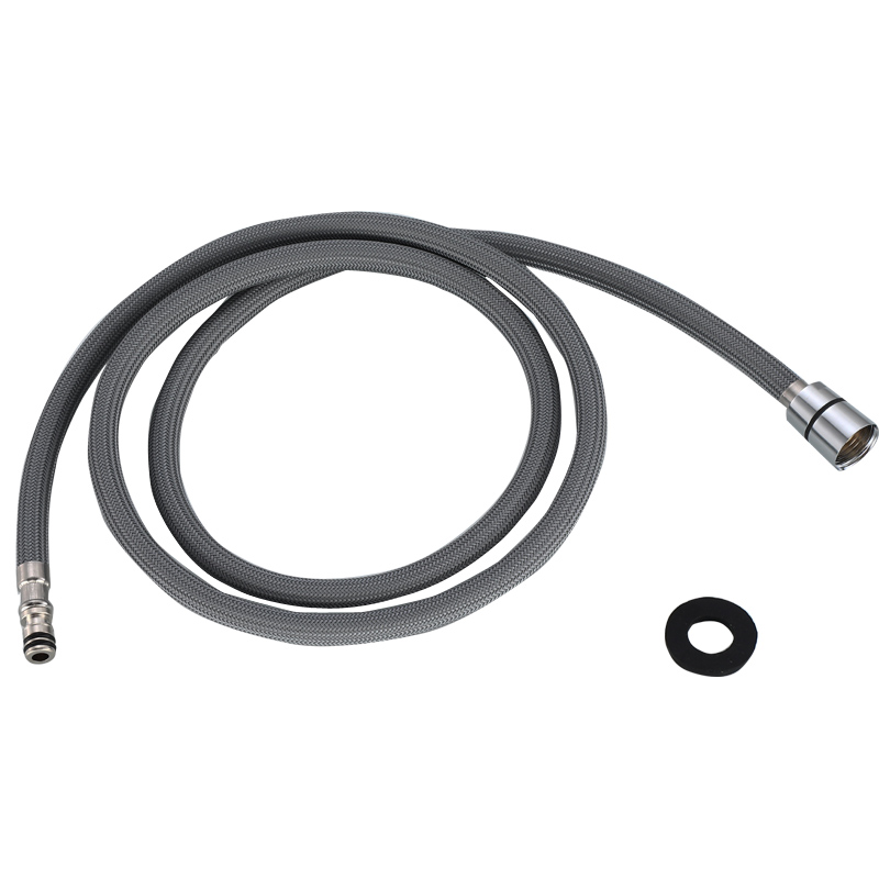 伸缩可抽拉式水龙头花洒软管配件 厨房淋浴可插拔式抽拉软管