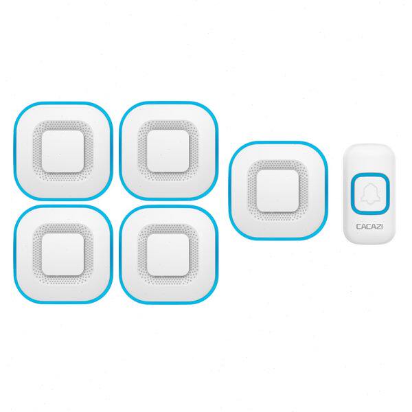 远距离家用无线门铃一拖五不用电线穿墙电子老人呼叫器大音量