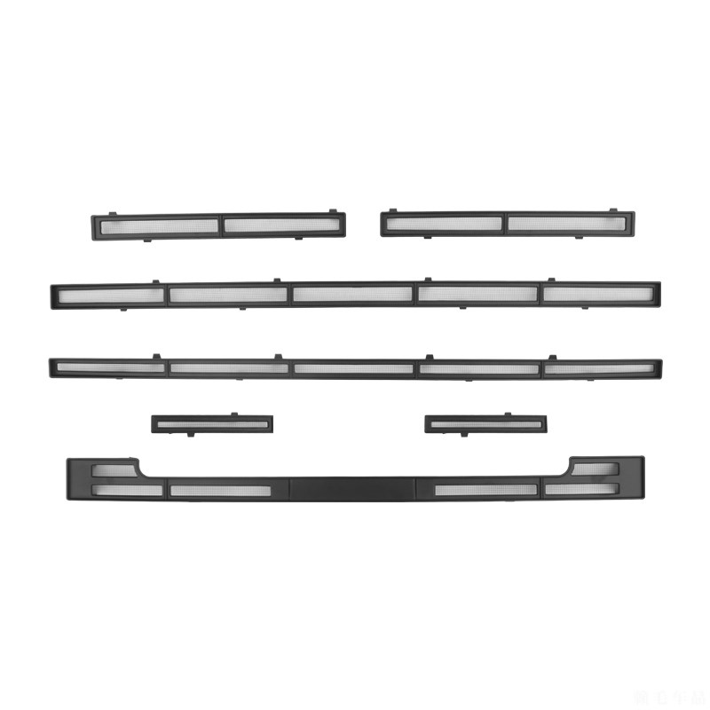 哈弗猛龙防虫网卡扣式中网一体水箱保护网前脸车头越野改装件