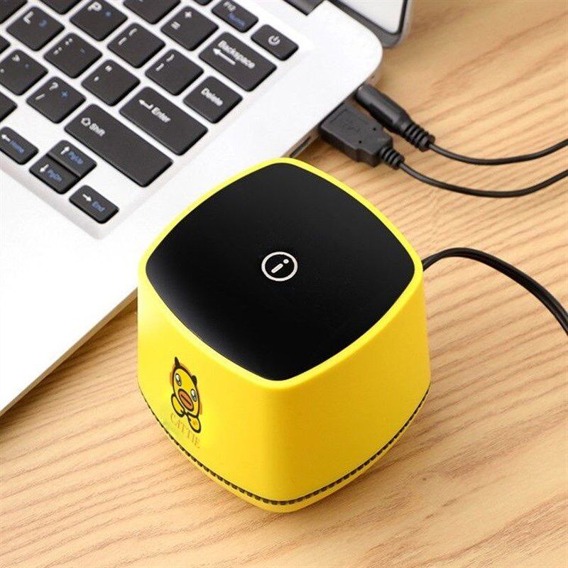 桌面小黄牛音箱大音量迷你电脑音响台式笔记本喇叭USB有线低音炮