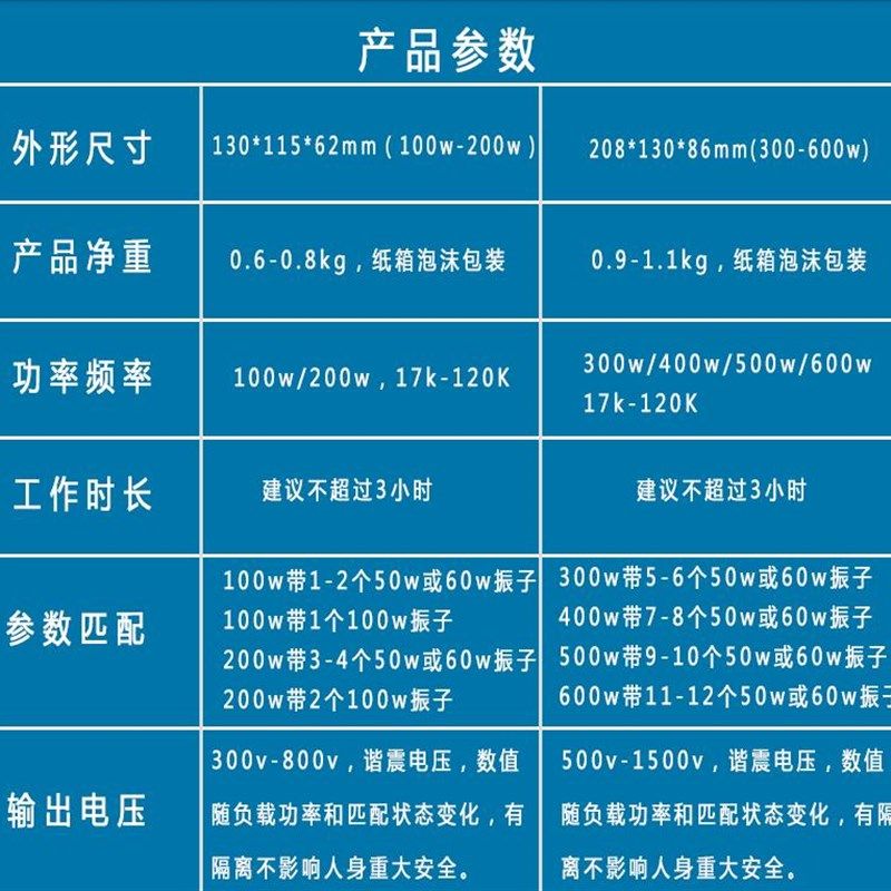 科美达KMD-M4超声波发生器振子线路板清洗机自制洗碗菜套装换能器