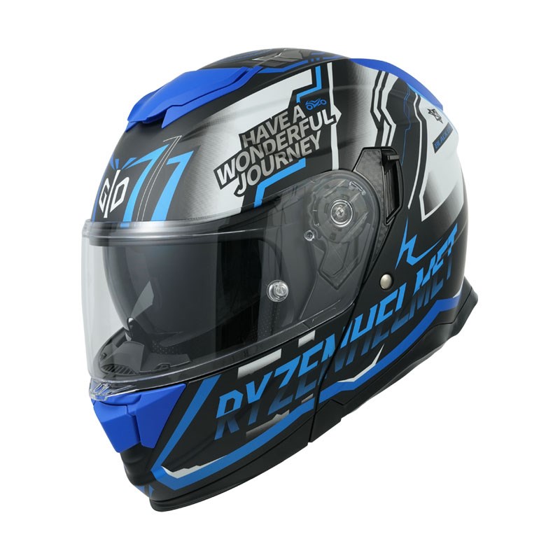 适用揭面盔摩托车GID头盔男女机车头盔巡航四季全盔大码旅行头盔