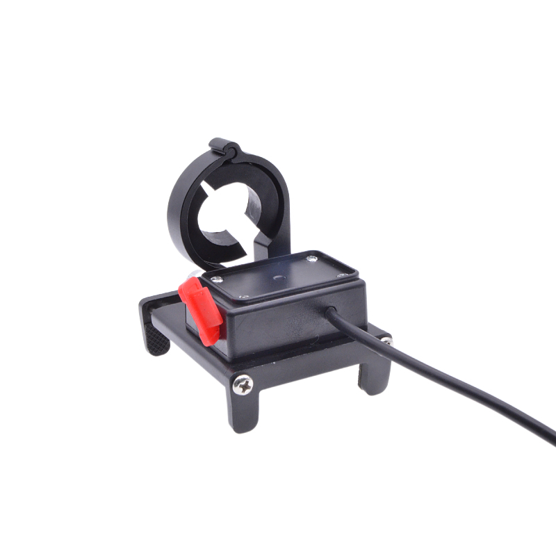 代驾电动自行车手机充电器铝合金导航车载支架外卖车防水USB快充