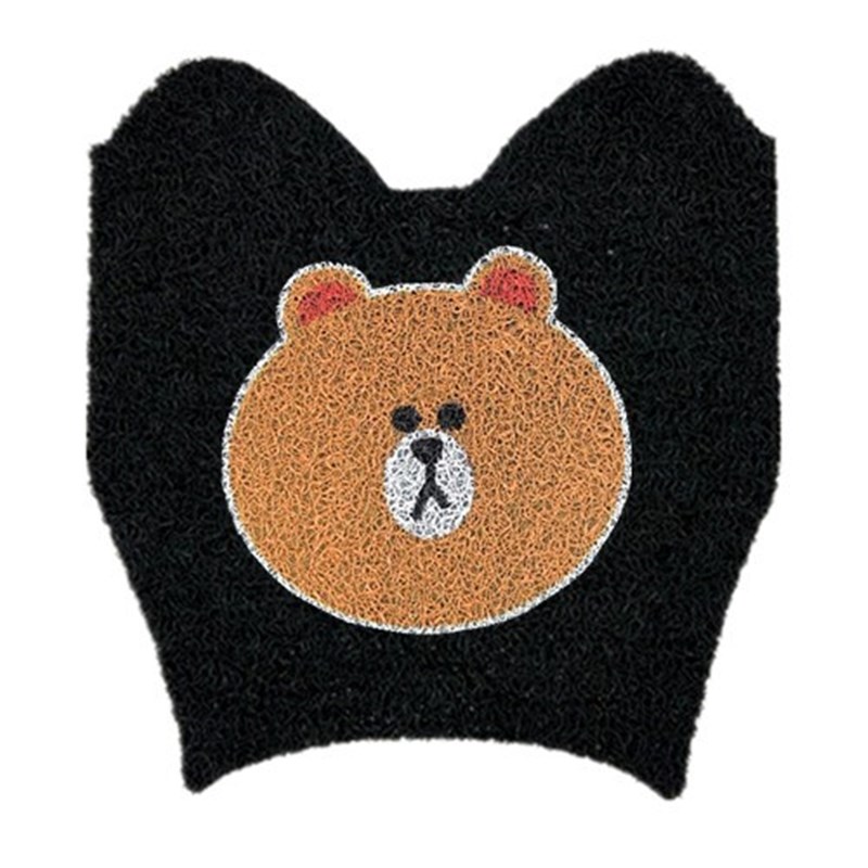 适用九号F90电动车脚垫9号F系列F60/F35踏板垫卡通防水丝圈脚踏垫