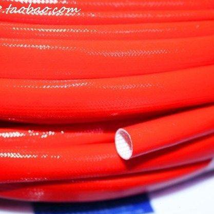 4KV耐温耐压套管Ф5  耐温300°C高温套管 硅胶自熄管5mm100米