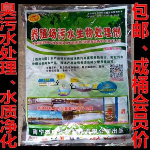 养殖场污水生物处理剂养猪场粪尿处理生态环境保护粪尿池处理1桶