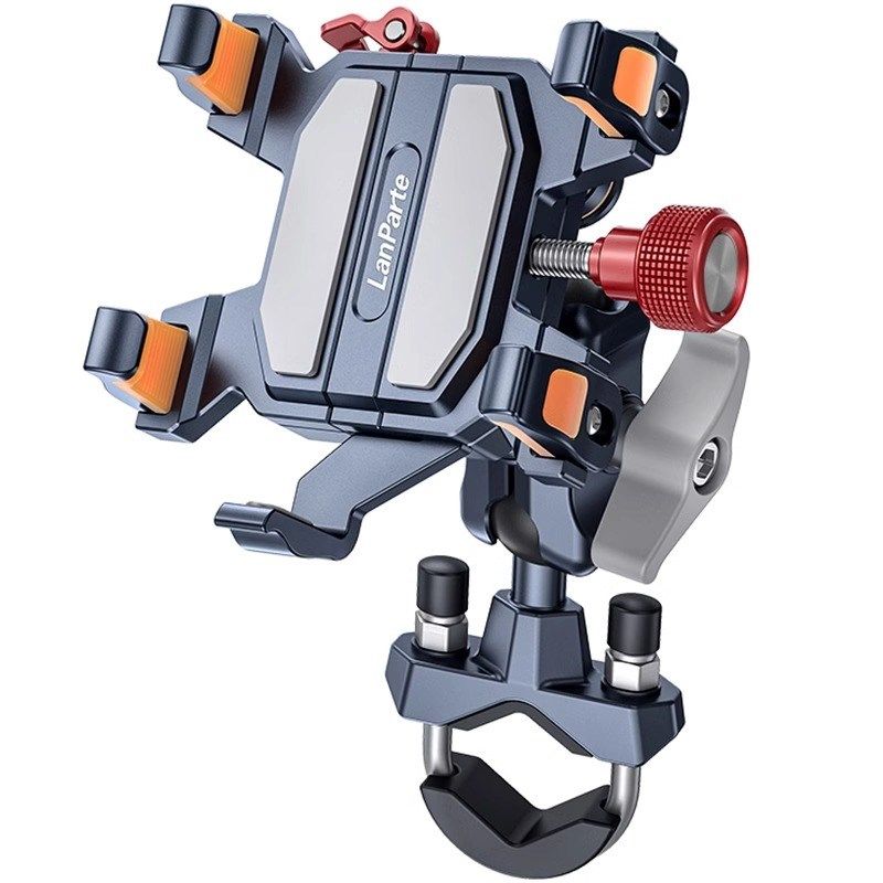 兰帕特天蝎摩托车手机支架2025新款铝合金升级减震防抖支架电动车