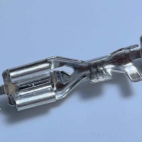 6.3/250带锁插簧DJ622-J6.3配公插0.8MM7000只/卷