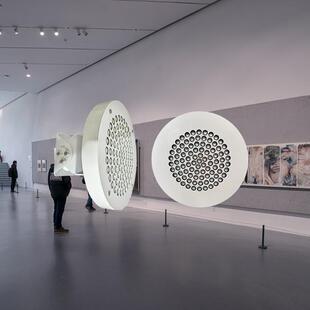 学校图书馆声音分区定向广播器深圳规划馆展厅吊顶声波定向音响