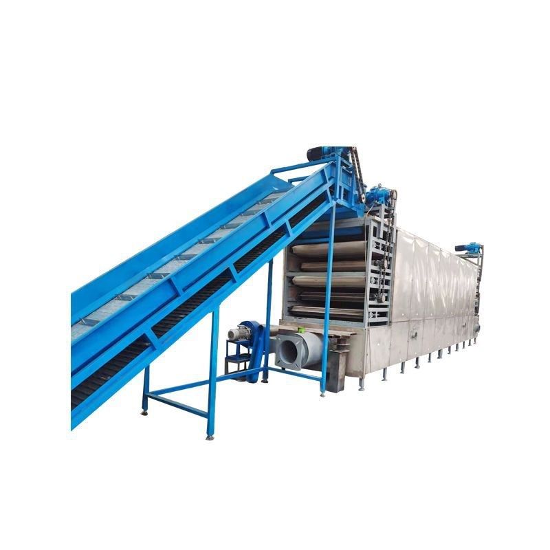 大型果蔬带式干燥机不锈钢多层网带烘干机玉米辣椒网带式烘干机