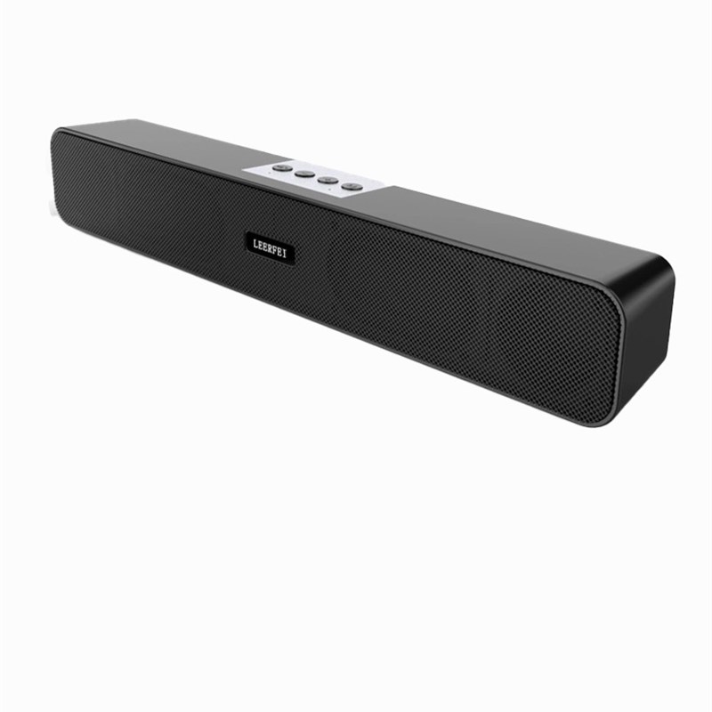 双喇叭桌面蓝牙音箱长条声霸大功率重低音炮无线插卡电脑小音响