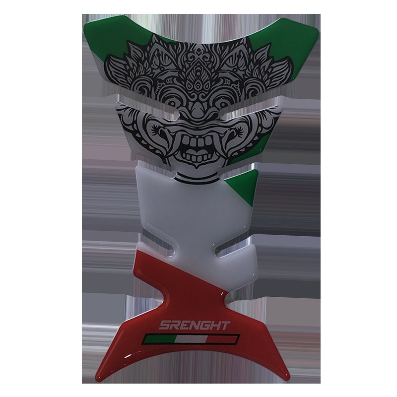 适用于黄龙600摩托车改装GW250油箱保护软胶防刮花个性车贴鱼骨贴