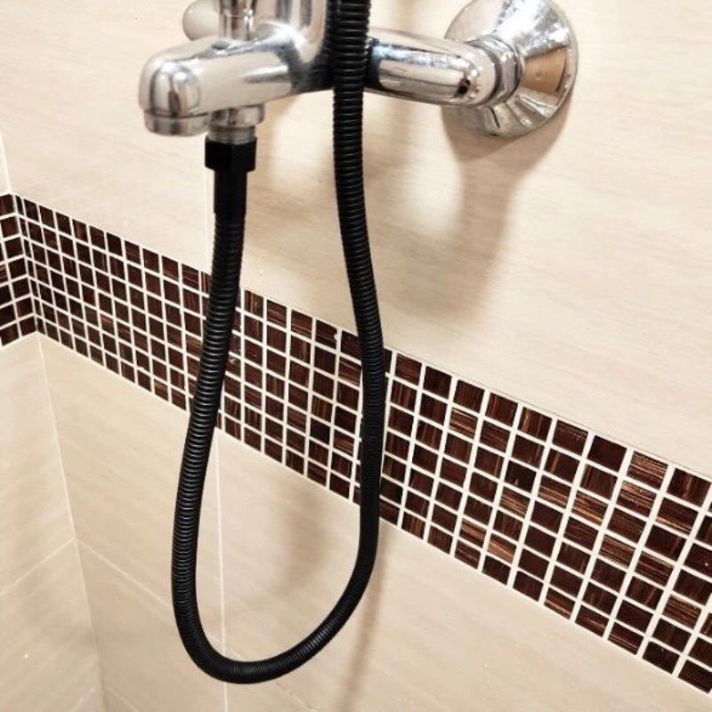 304不锈钢淋浴雨花酒出水管配件软管浴室不锈钢喷头连接管热水器