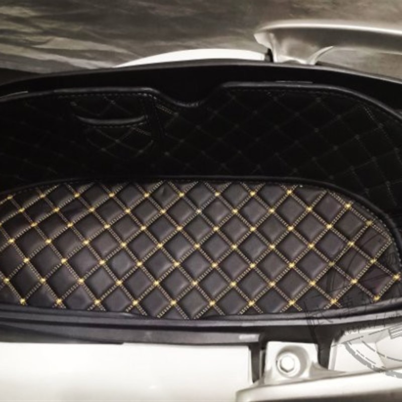 适用本田国四佳御110甲鱼踏板车储物箱垫坐桶垫内衬 坐垫套脚踏垫