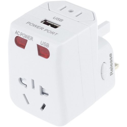 出国转换插头USB多国旅行插座港澳台日欧美英德标多功能转换插座