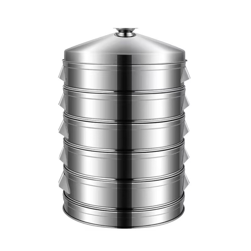 宏速不锈钢蒸笼炒锅蒸屉架农村柴火灶蒸格商用家用蒸锅蒸包子馒头