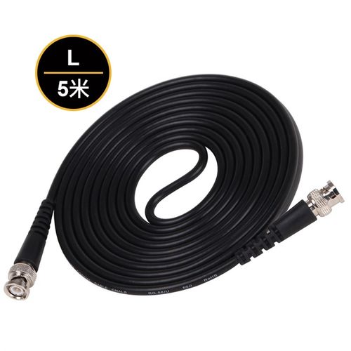 示波器信号发生器用50欧同轴电缆双Q9头BNC-BNC测试线直通连接线