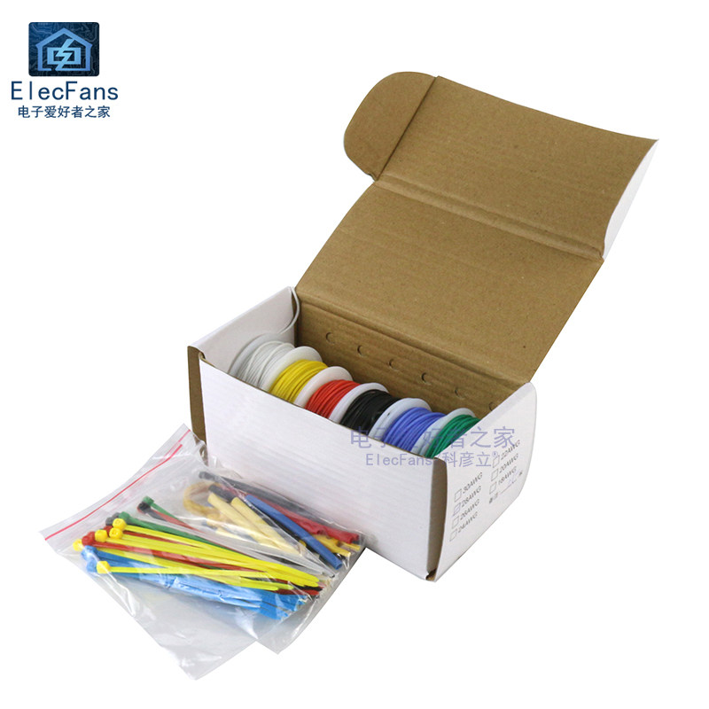 盒装特软硅胶线芯材电子电源电线航模汽电动车锂电池板耐高温飞线