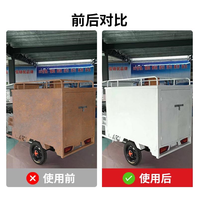 银色白色自喷漆三轮车厢防锈漆摩托电动车轮毂修复翻新改色金属漆