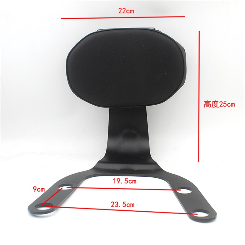 适用于小牛电动车MqiL/MTplay/M3后靠背改装件直上载人后座靠垫
