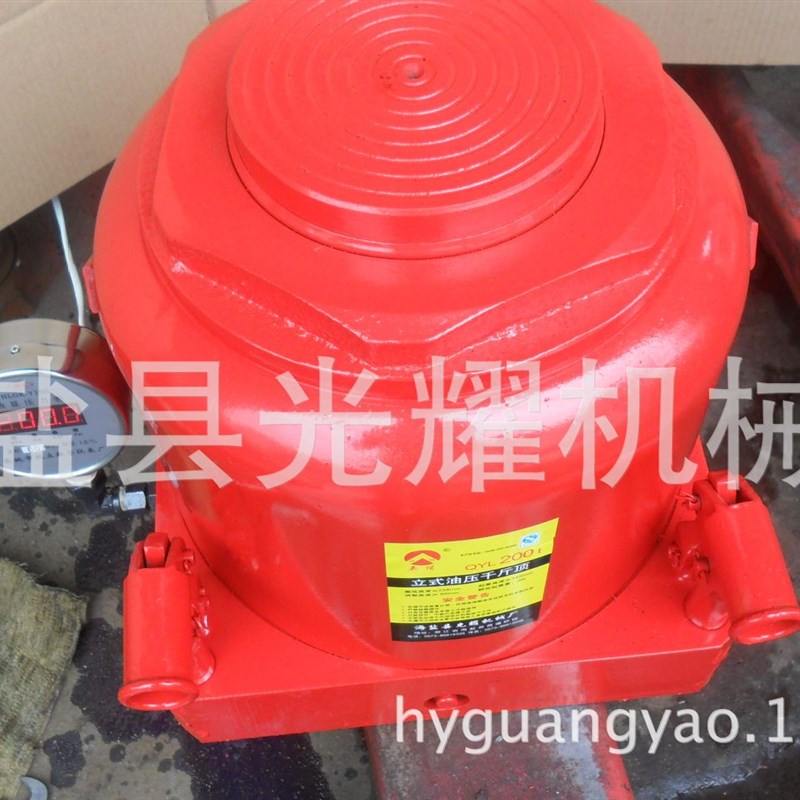 实验用 带数字显示压力表100吨千斤顶 大吨位千斤顶 100T