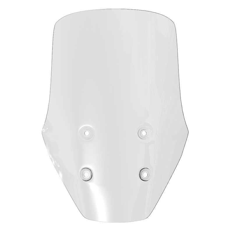 适用于新大洲本田 NS150GX前挡风玻璃改装加高款透明护胸风挡配件