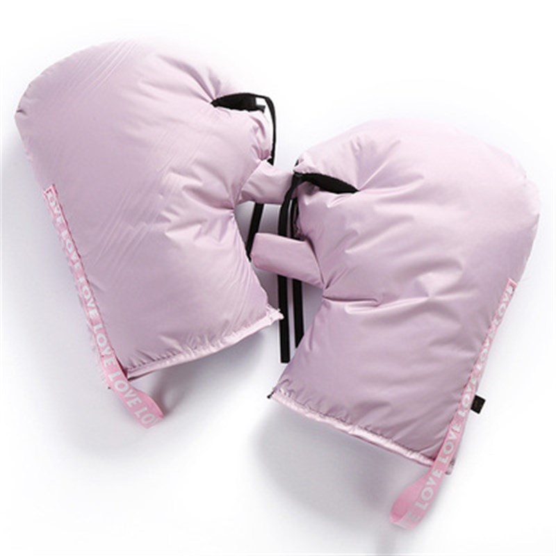 小牛电动车加厚手套摩托车把套三轮棉护手冬季保暖防风防水防雨