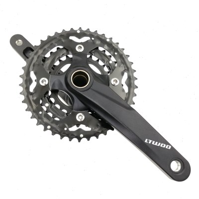 铝合金山地自行车中空一体牙盘9/10/11速30 33 36S中轴变速通用盘