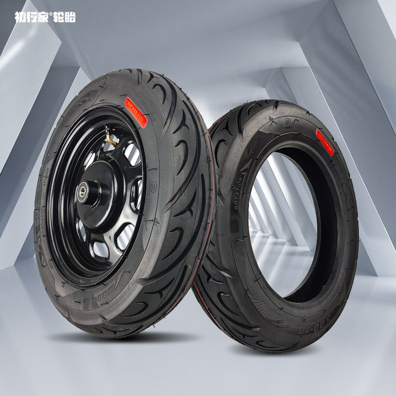 初行家电动车轮胎3.0-10真空胎电瓶车半热熔14x3.2缺气保用外胎