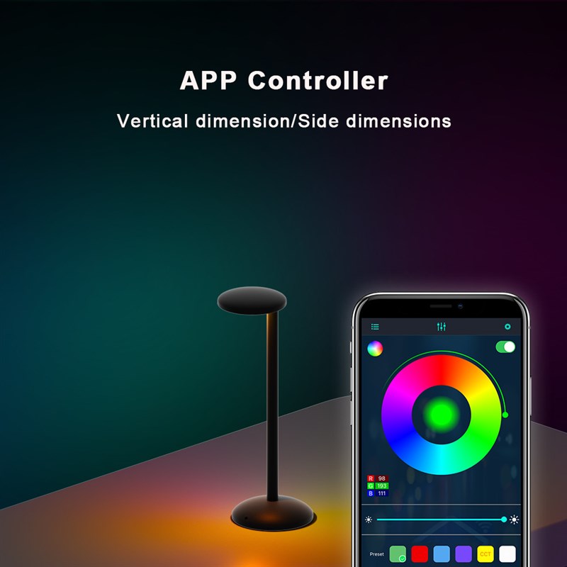 新款智能WIFI声控小夜灯卧室睡眠灯家用感应USB插座网红床头台灯