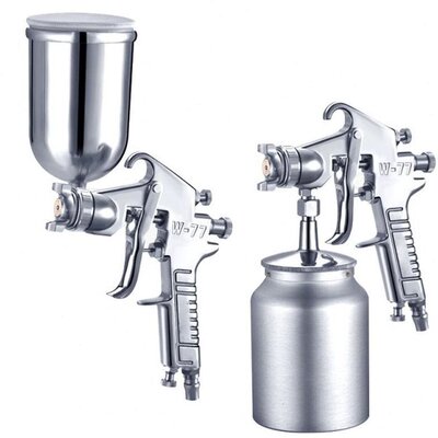 Pneumatic Paint Sprayer 2.0/2.5/3.0mm Nozzle Gravity Feed Ai