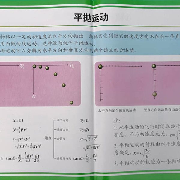 高中物理教学挂图全套80幅必修40幅 铜版纸对开 教学仪器