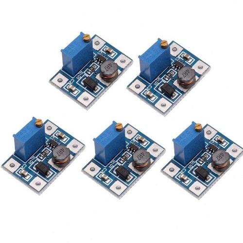 5pcs 2-24V to 2-28V 2A DC-DC SX1308 Step-UP Adjustable Power