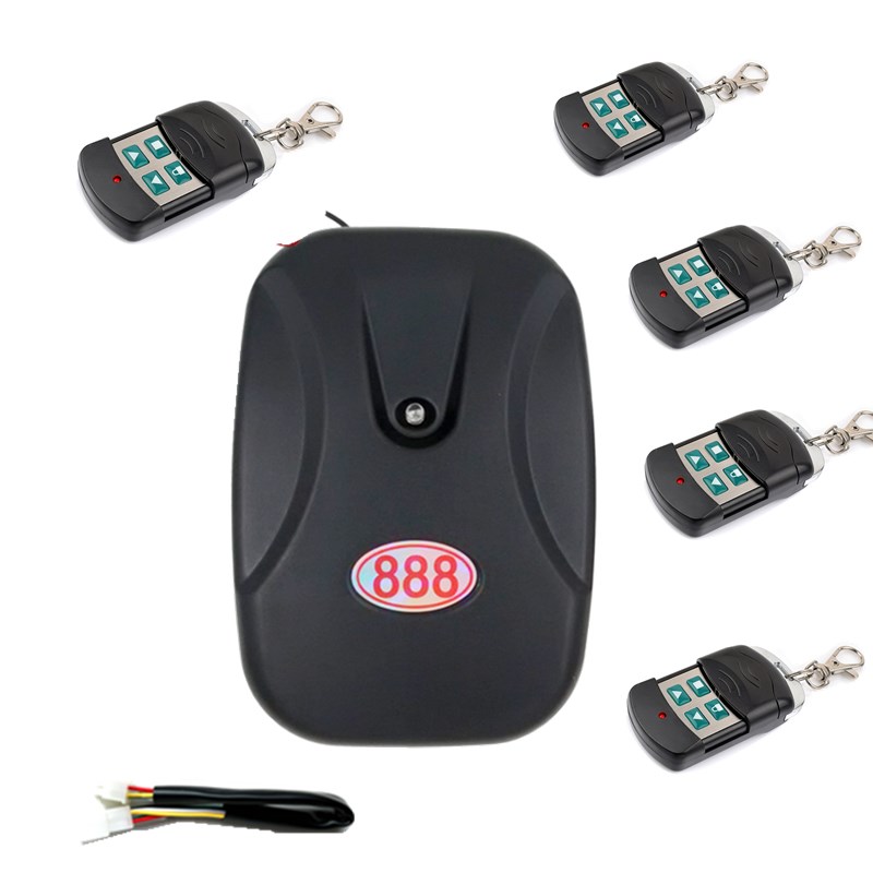 电动车库门控制器卷帘门卷闸门遥控器外挂链条电机接收器通用888