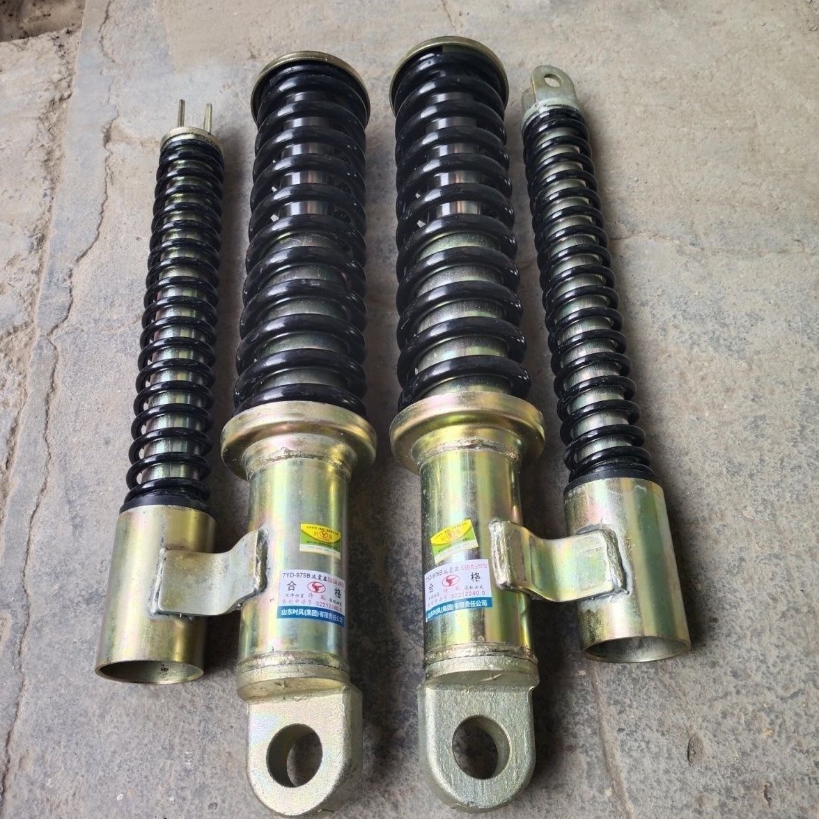 时风三轮车配件双减震555A2前叉525A2农用三轮车前轮升级减震器