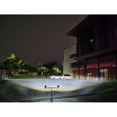 摩托汽车双色辅助灯led透镜外置改装射灯超亮切线强光开道铺路灯