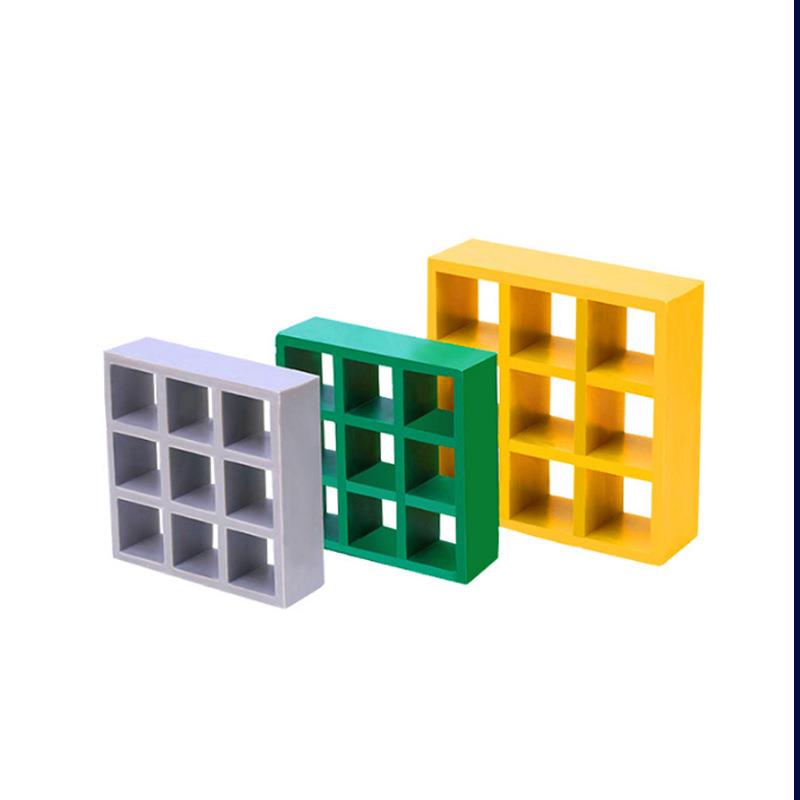 洗车房玻璃钢格栅光伏走道玻璃钢盖板养殖场加厚玻璃钢树篦子