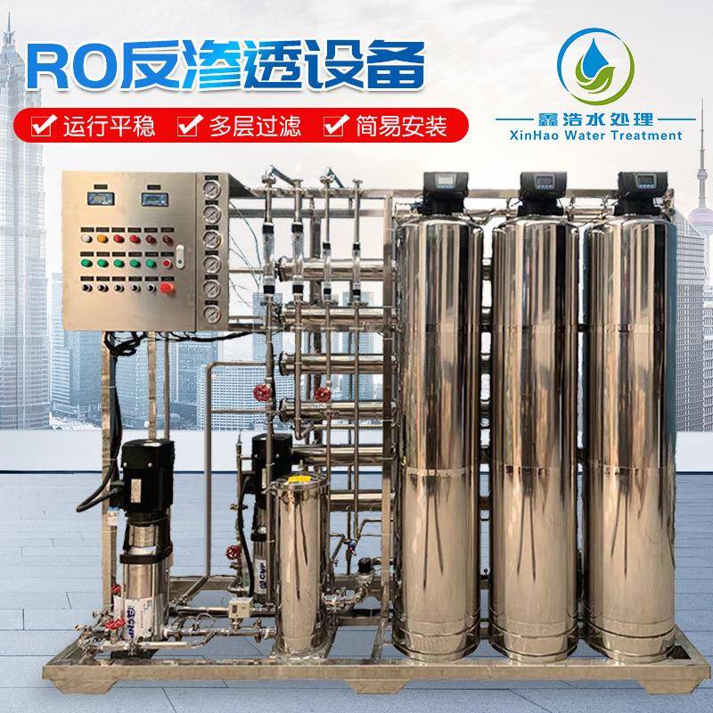 工业双级反渗透设备0.5吨1吨水处理纯水机车用尿素超纯水净水器