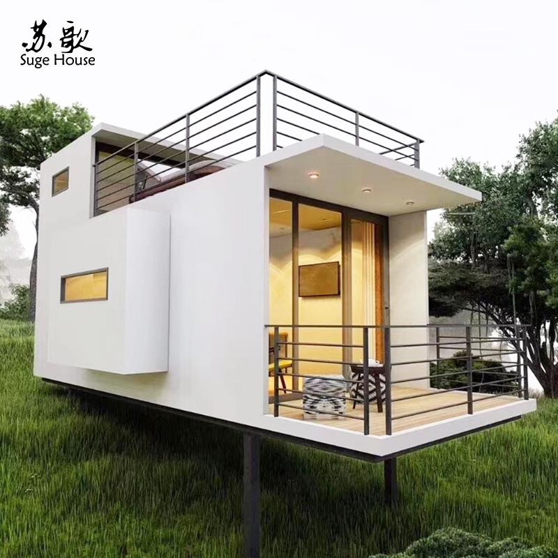 厂家设计酒店民宿钢结构集装箱房屋可移动住人集装箱别墅房