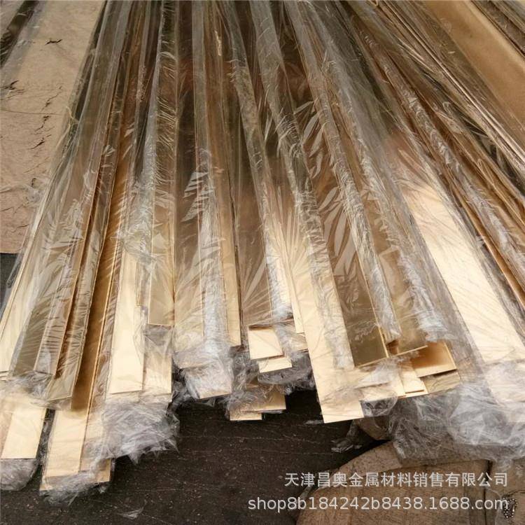 H59黄铜排黄铜条现货多种规格铜条生产楼梯铜条