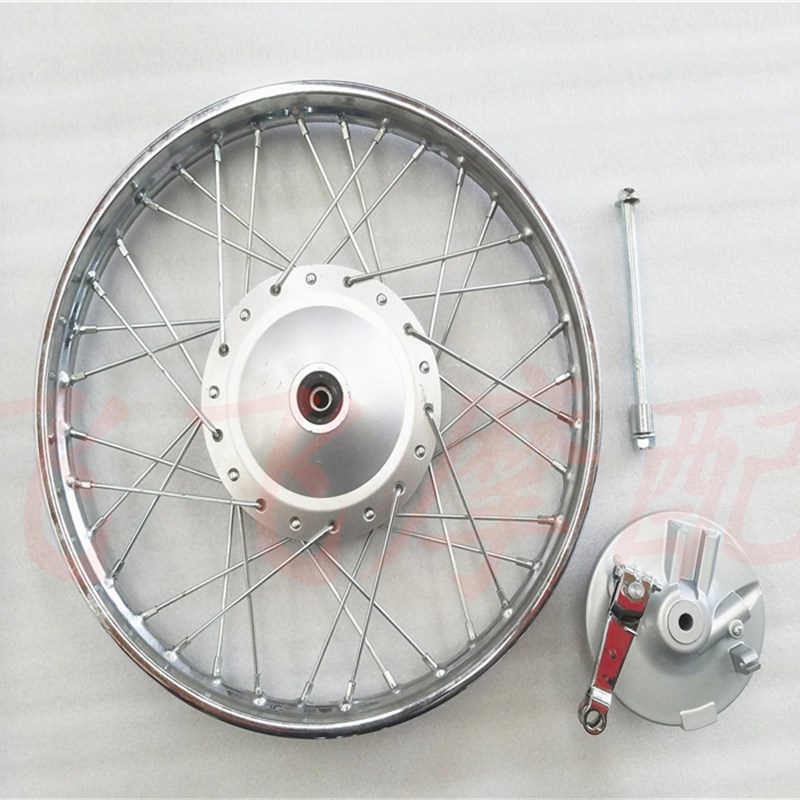 CG125125改装前后轮毂加宽加大轮毂K总成 16*18辐条后轮