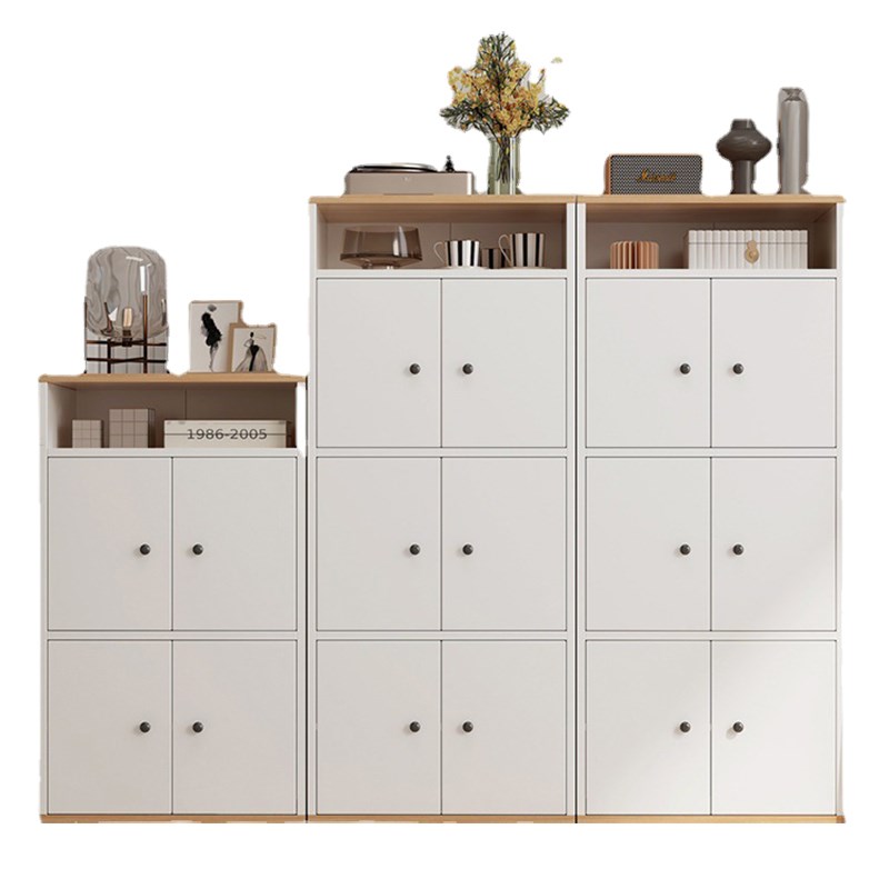 家用客厅创意置物架沙发旁电视柜旁墙角拐角书柜落地R收纳柜MS346