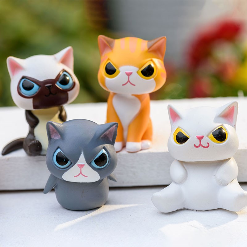 趣玩园艺创意变脸换装小动物装饰摆件H换造型小猫狗微景观花盆装