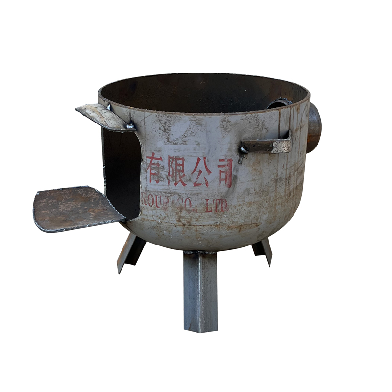 柴火灶煤气罐改装柴火炉农村家用加厚烧K木柴移动灶野营炉具子地