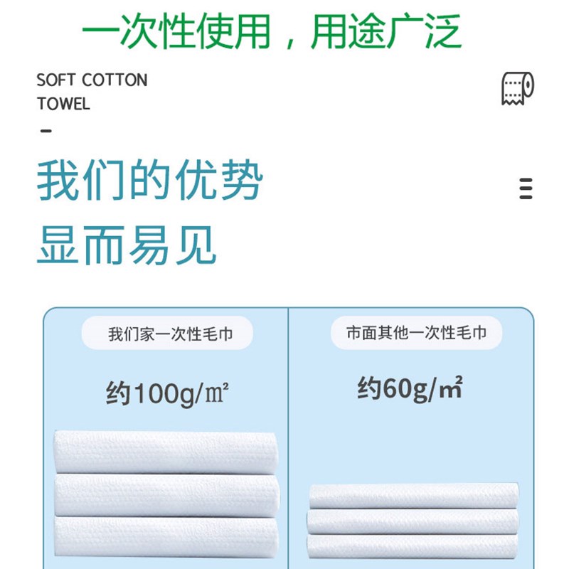 美发一次性毛巾特厚吸水不掉毛理发店擦头发