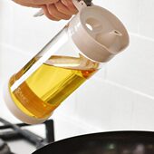 家用厨房防漏油玻璃油壶大号调味瓶控油瓶酱油醋瓶厨房用品