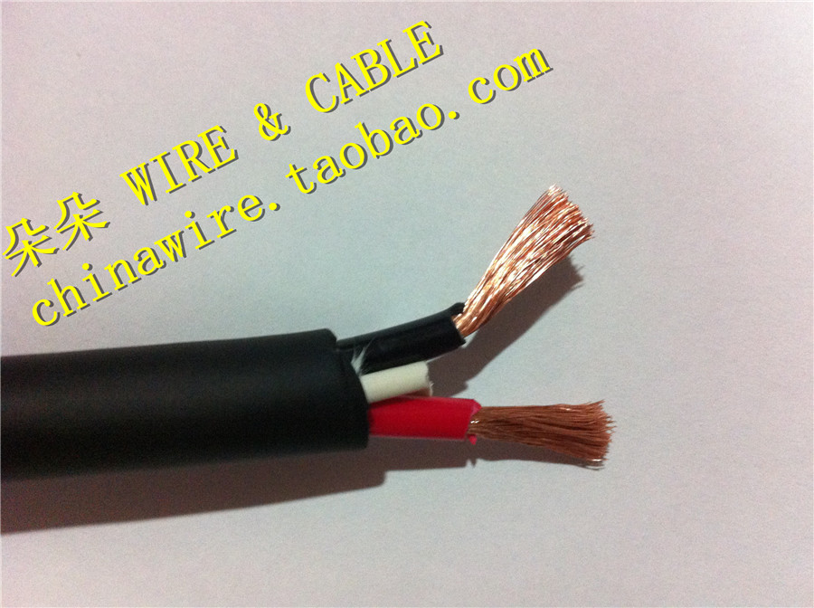京霖牌国标2芯4/6/8/10平方音响线二芯线耐P油特软耐磨耐酸无氧铜