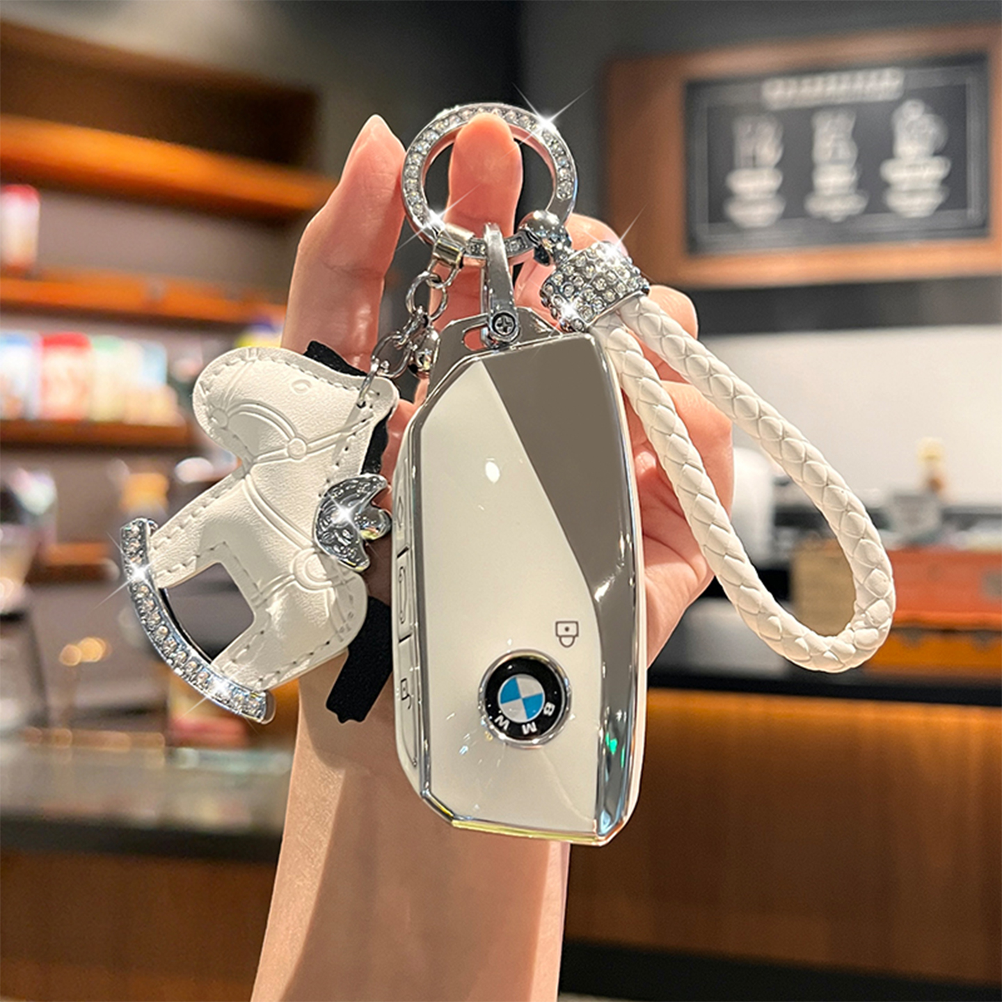 适用于宝马新5系钥匙套24款530五系525车7系x5 x2 i5 x1 i7 ix1扣