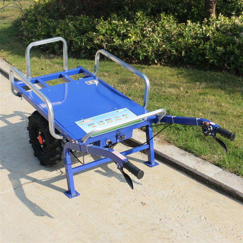 电动鸡公车农用三轮手推车家用y双四轮搬运养殖果园爬坡运输小推